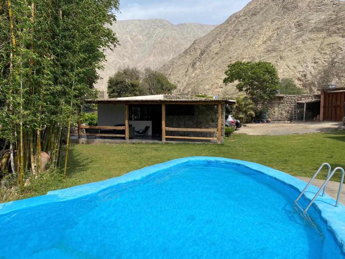 Lunahuaná Las Cabanas De Incahuasi מראה חיצוני תמונה